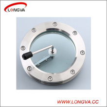 Sanitary Stainless Steel Flange Sight Glass with Scraping Device